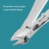 Fabater Toenail Clippers for Thick Toenails, Upgrade Slanted Angled Fingernail