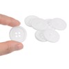 HARFINGTON 10pcs 40L Sewing Buttons 1"(25mm) Resin Round Flat 4-Hole