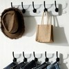 SKOLOO Rustic Wall Mounted Coat Rack, Pine Solid Wood Coat
