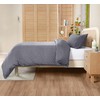 Utopia Bedding Seersucker Duvet Cover - Single Duvet Cover Set