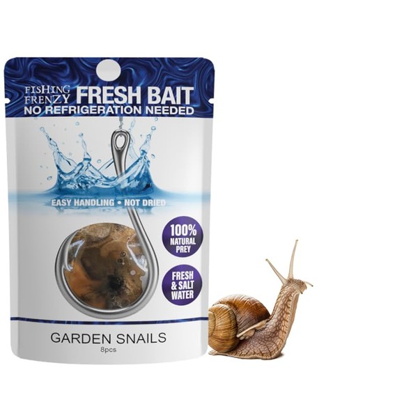 Naturally Preserved Fishing Bait – 2-Year Shelf-Stable, Ideal for Freshwater