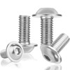 Pack of 15 Rounded Head Screws M8 x 20 Stainless