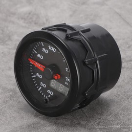 Oil Temperature Display, Transmission Temp Gauge Kit, Oil Temp Gauge Gauges 2 in 52 mm Car Oil Temperature Gauge Pointer 7 Colours LED Oil Temp Meter with Sensor