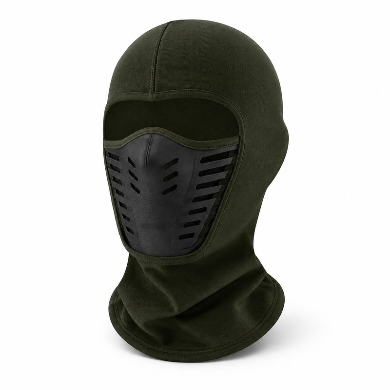 Winter Full Face Mask for Outdoor Cycling - Windproof, Breathable