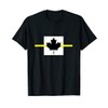 Thin Yellow Line Canadian T-Shirt