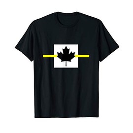 Thin Yellow Line Canadian T-Shirt