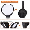 Foldable Flash Diffuser, Mini Portable Round Beauty Dish Speedlite Flash