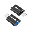 USB Type-C Adapter, HOWJIM 2-Pack 3A 100W Fast Charging, 10Gbps