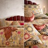 Furn. Ethereal Star Reversible Duvet Cover Set - Gold Rust