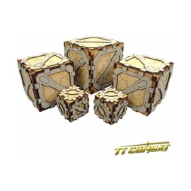 TTCombat Small Crates - Sci-Fi Scenics