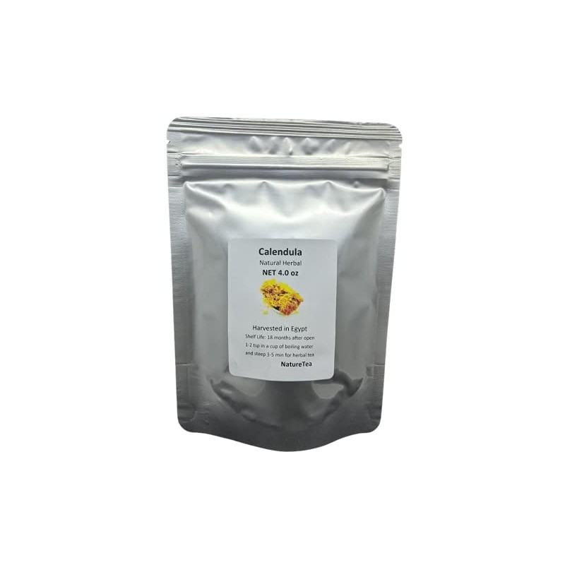 Calendula Tea - Dried Whole Flower from Nature Tea (1
