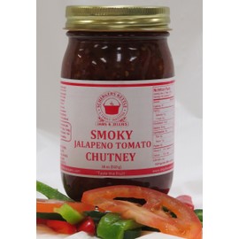 Smoky Jalapeno Tomato Chutney, 18 oz