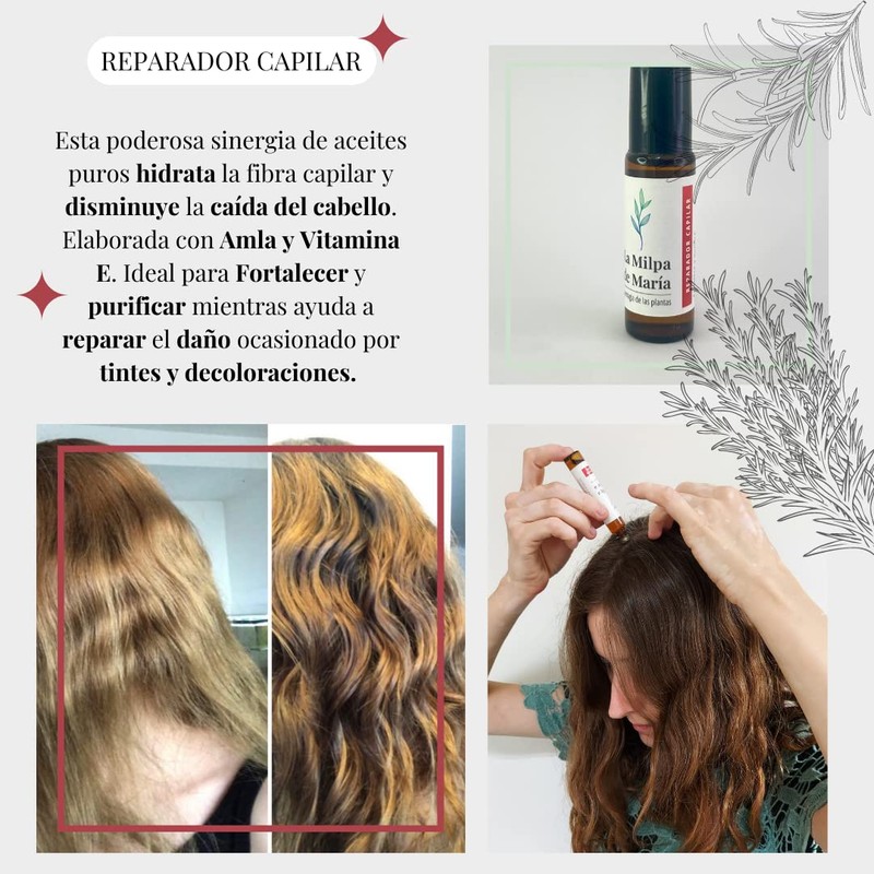 REPARADOR CAPILAR- Estimulante capilar/Regenerador/Fortalecedor/Hidratacion