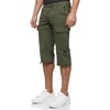 Indicode Men's INStevie 3/4 Cargo Shorts with 6 Pockets |