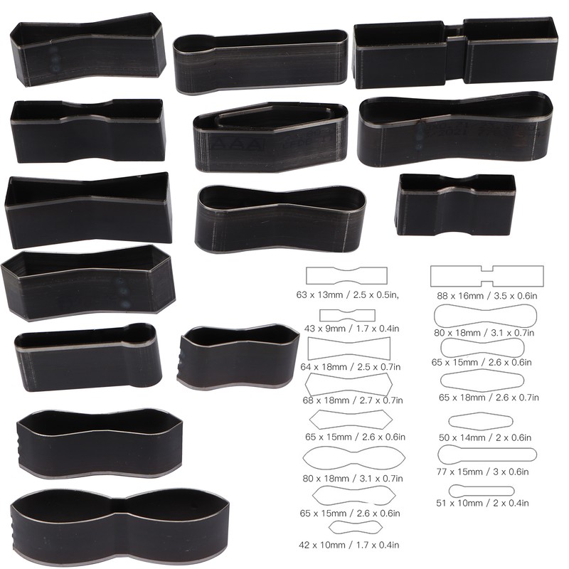 Leather Shape Punch Set Metal Style 1 Hole Hollow Cutter