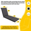 AAAAAcessories Outdoor Chaise Lounge Cushions for Patio Furniture Lounge Chairs