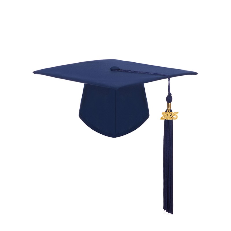 GradClassical Unisex Matte Graduation Gown Cap Tassel Set 2025 for