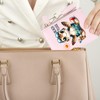 GEEAD Small Wallets for Women Slim Compact Bifold Card Holder