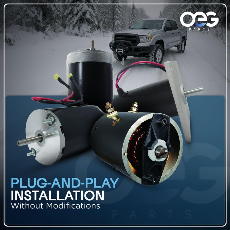 Parts Player New Reversible Motor Compatible with Superwinch Truck Tarp