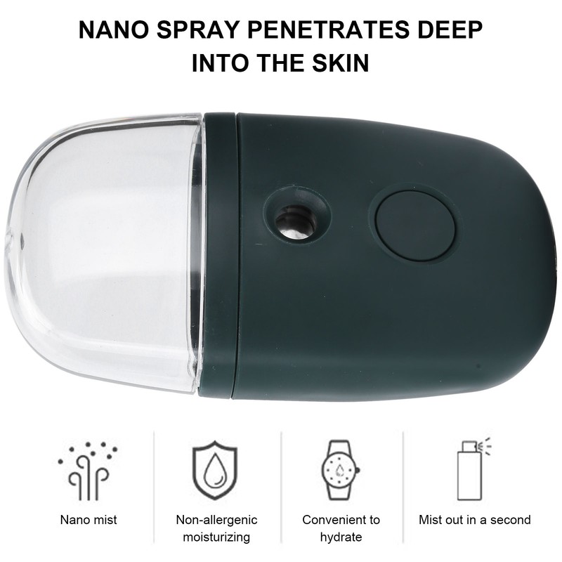 USB Charging Portable Face Moisturizing Spray Handheld Nano Mist Sprayer