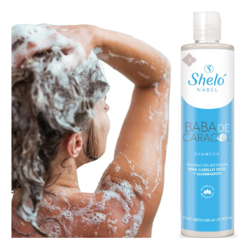 Shampoo Baba Caracol Cabello Seco Quebradizo 530ml
