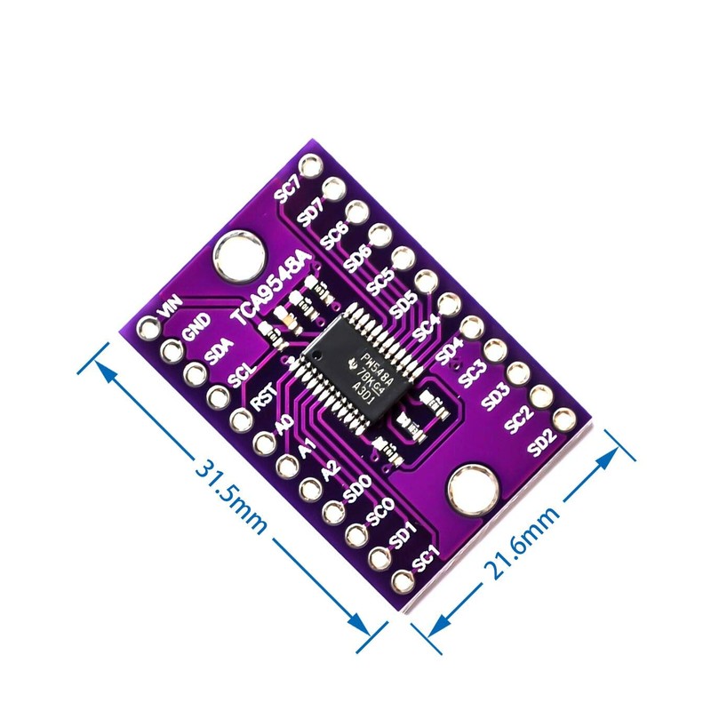 HiLetgo TCA9548A I2C IIC Multiplexer Breakout Board 8 Channel Expansion