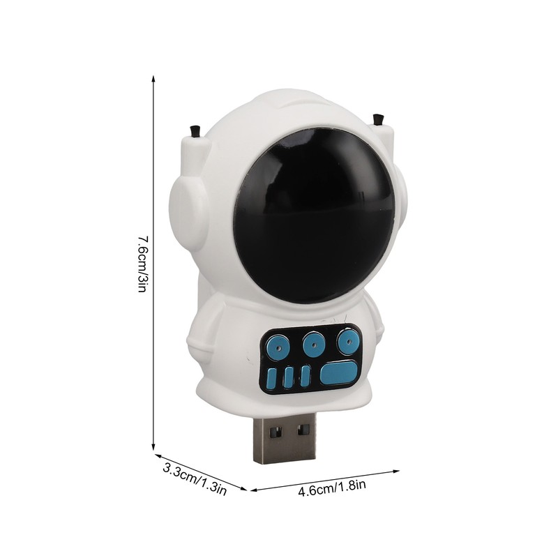Air Purifier White Spaceman Shape Air Purification Negative Ion Purifier