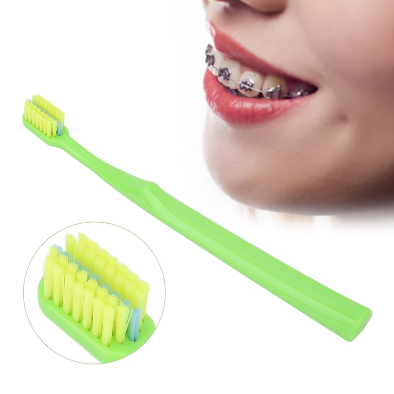 10Pcs Orthodontic Toothbrush Cleaning Tooth Brush Cleaner Tool Set Kit