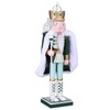 Healeved Large King Nutcracker Christmas Decor Figure 30cm Wooden King