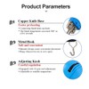 110V Electric Hot Foam Cutter Knife Grooving Wire Styrofoam Engraving