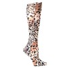Celeste Stein Therapeutic Compression Socks, Brown Leopard River, 15-20 mmhg,