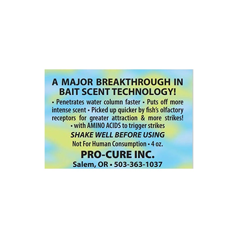 Pro-Cure Anchovy Water Soluble Fish Oil, 4 Ounce, Multi (WS-ANC)