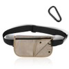 LASIEM Security Pouch, Waist Pouch, Security Pouch, Travel Goods, beige,