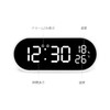 mooas Digital Alarm Clock, Digital Mirror Led Desk Clock with