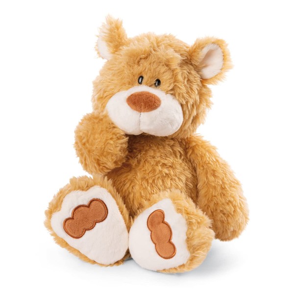 NICI Classic Bear 2023 Plush Toy, Bear, Milo, 19.7 inches (50 cm), Honey Color, Brown Beige