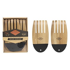 Gentleman's Hardware Wooden Salad Servers