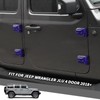 Jimen Fit for Jeep Wrangler JLU 4 Door 2018-2024, 20PCS