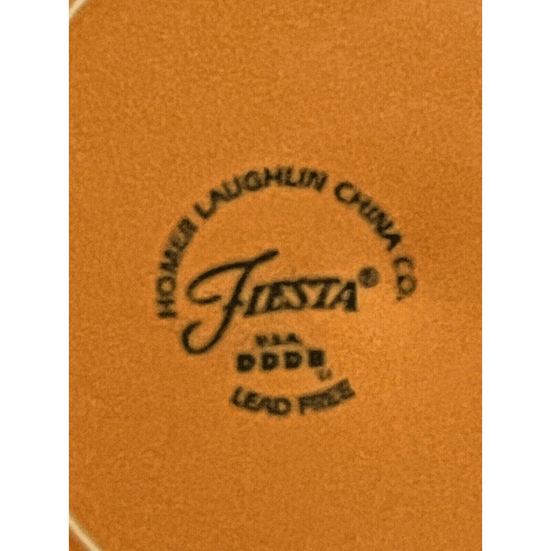 HOMER LAUGHLIN FIESTA WARE 10 1/2" DINNER PLATE(S) TANGERINE ORANGE