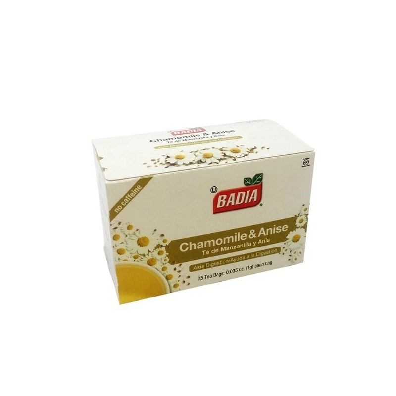 Badia Chamomile & anise tea /Te De Manzanilla y Anise
