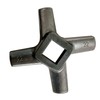 #22 Meat Grinder Blade Solid Drop Forge Steel Construction from