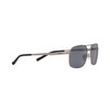 ARNETTE Men's An3079 Kallio Metal Rectangular Sunglasses