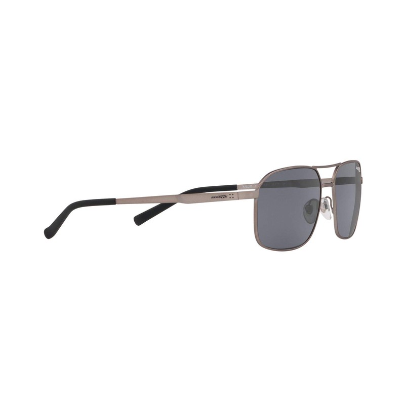 ARNETTE Men's An3079 Kallio Metal Rectangular Sunglasses