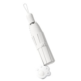 HOTIRLL Folding Umbrella, 12.4 oz (350 g) Super Lightweight, For Both Sunny and Rainy Weather, Light Blocking, Thermal Blocking, UV Protection, One-Touch Auto Open and Close, Women's, 6 Ribs,