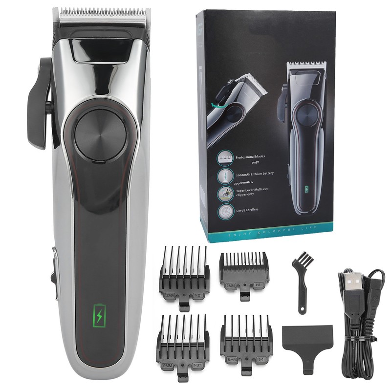 VGR Electric Hair Trimmer Cutting Machine Household Adjustable Hair Clipper