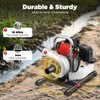 RocoReny 2-stroke 52cc 2.3hp Gas Powered Water Pump,Single-cylinder 1.5inch Gasoline