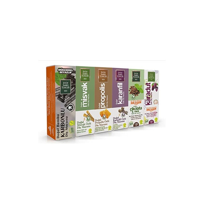 Eyup Sabri Tuncer Natural Vegan Tester Toothpaste - 7.5 ML