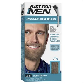 Just for Men Moustache & Beard Colour 25 Light Brown