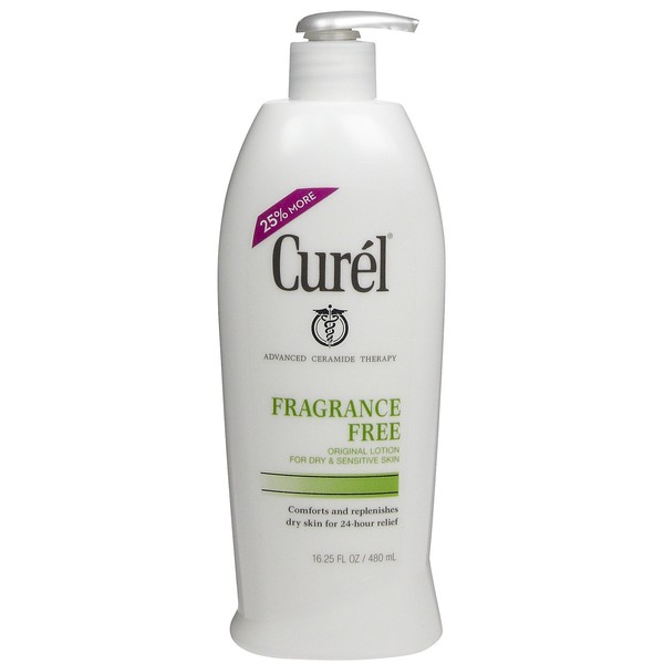 Curel Fragrance Free Lotion, 16.25 oz