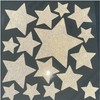 Calcomanías reflectantes de estrellas blancas LiteMark, 3M Scotchlite, varios tamaños