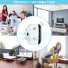 Yakiter WiFi Extender, Signal Booster Up to 5000sq. ft and